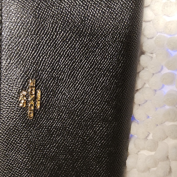 Coach Wristlet Wallet black F58053 - Picture 14 of 16